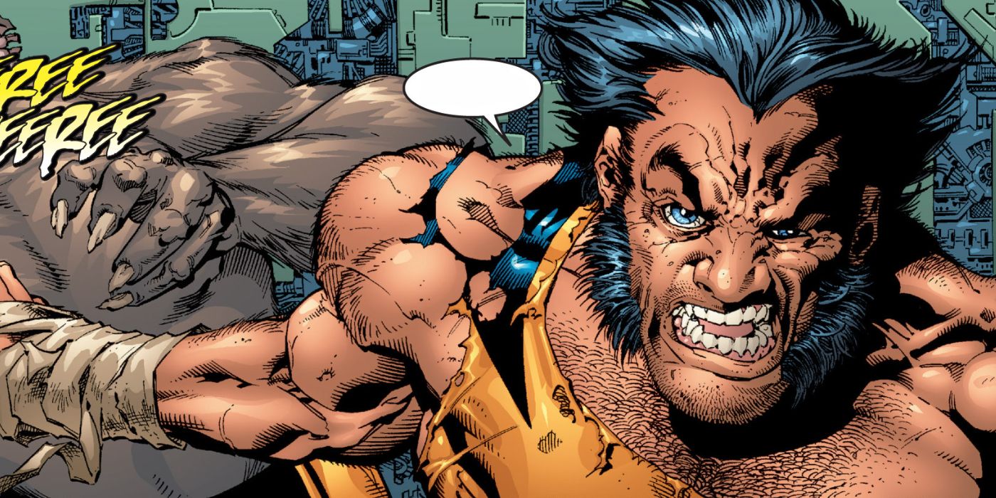 Wolverine with adamantium poisoning