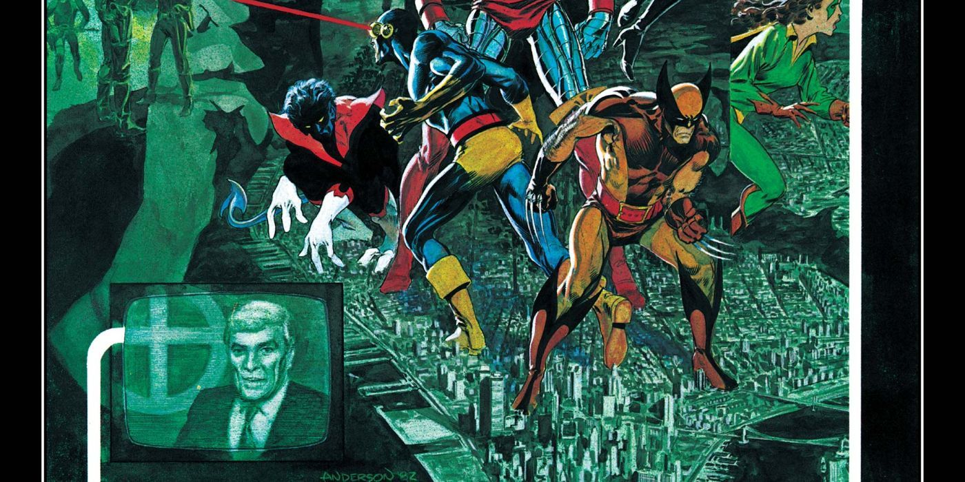 Marvel Comics' X-Men God Loves Man Kills Cover by Brent Anderson