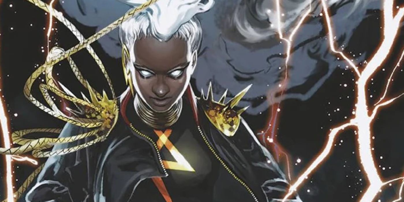 Storm in her Hellfire Gala costume