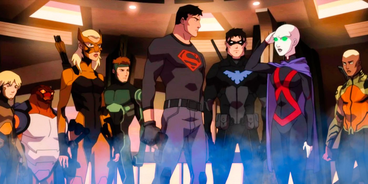 rocket superhero young justice