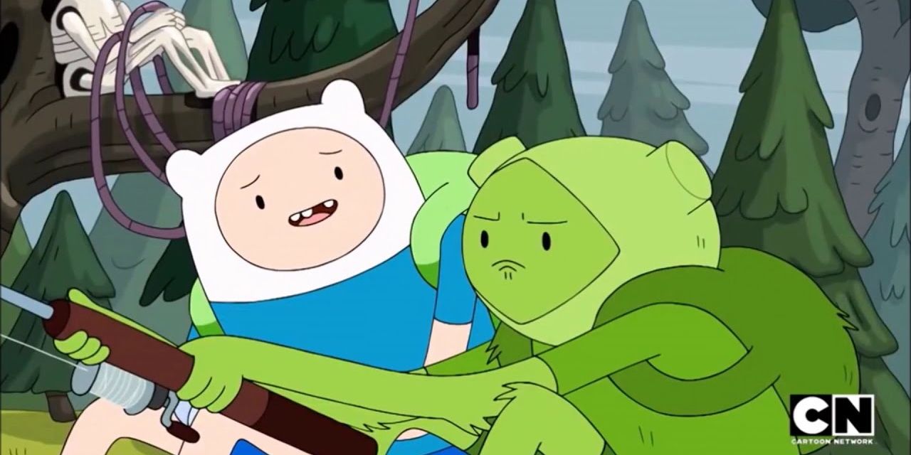 Finn and Fern from Adventure Time