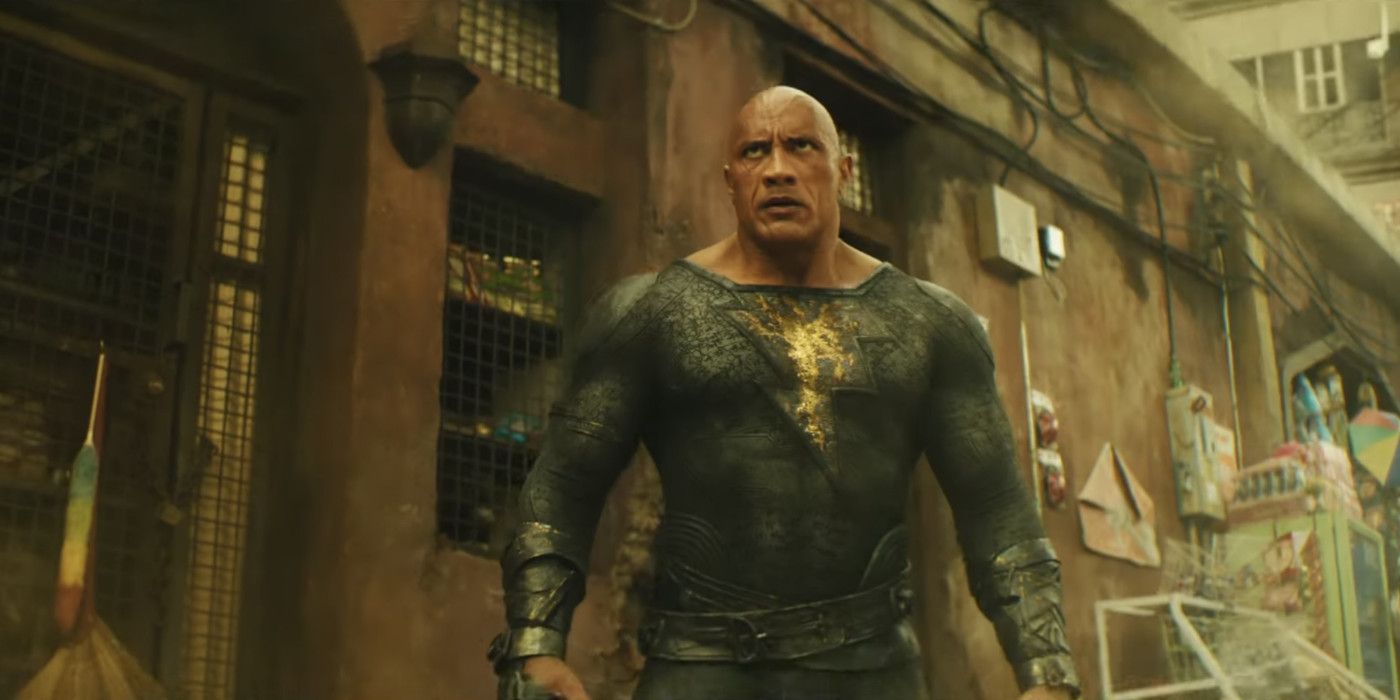 Dwayne Johnson as Black Adam in DCEU