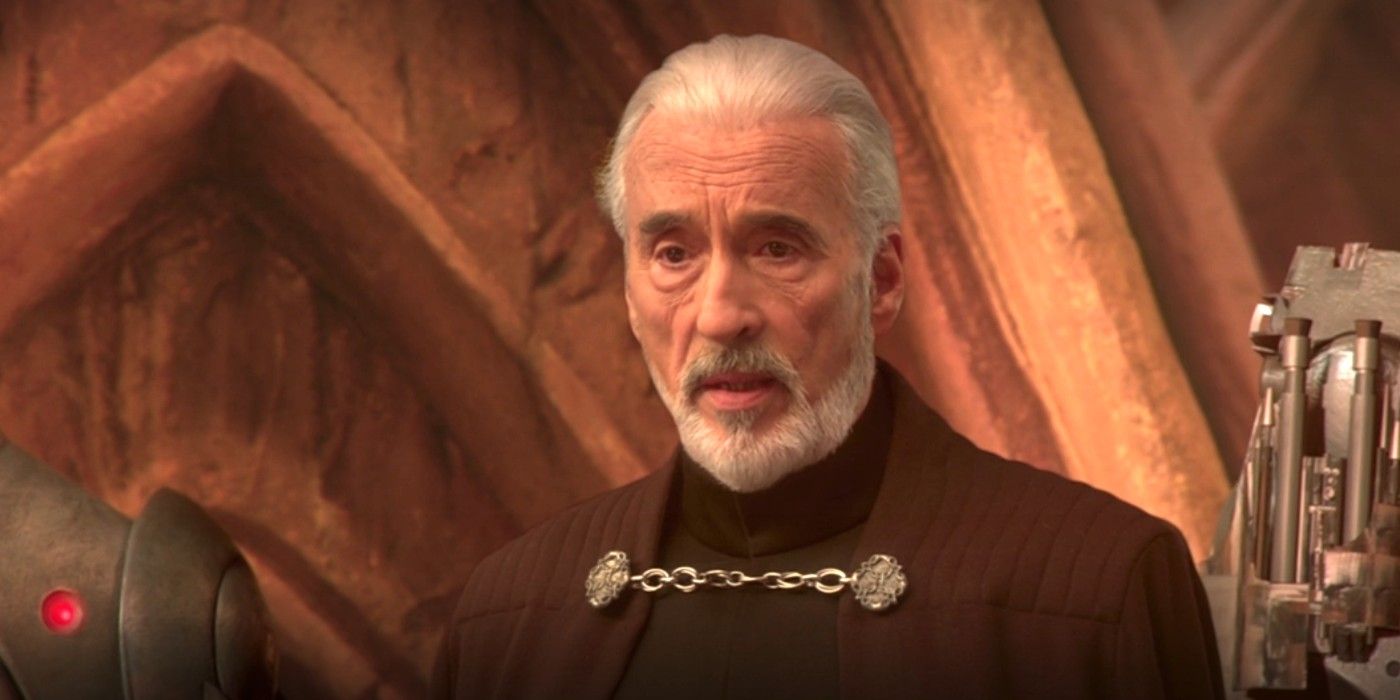 Count Dooku from Star Wars Attack of the Clones