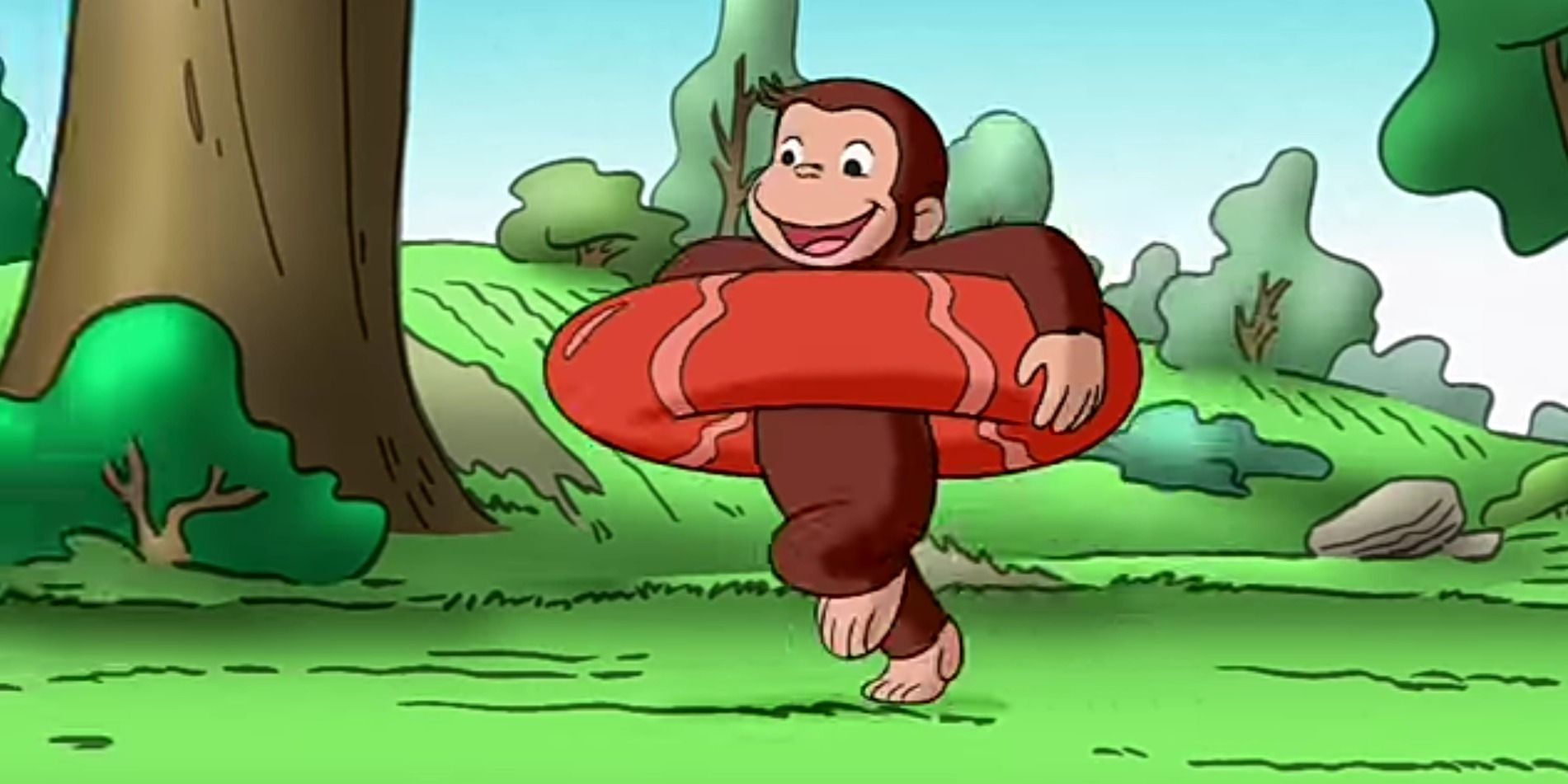 A screenshot from Curious George.
