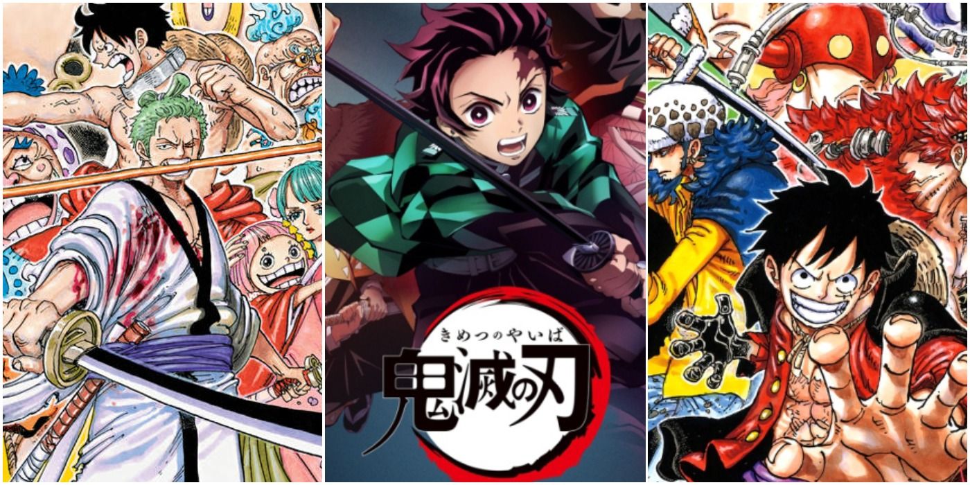 Major Manga Poll Puts One Piece Just Ahead of Demon Slayer