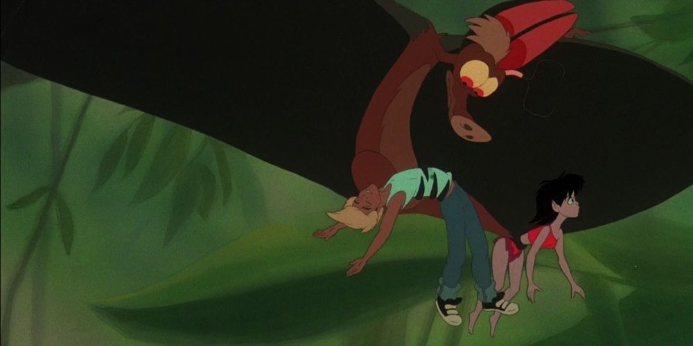 An image from FernGully: The Last Rainforest.