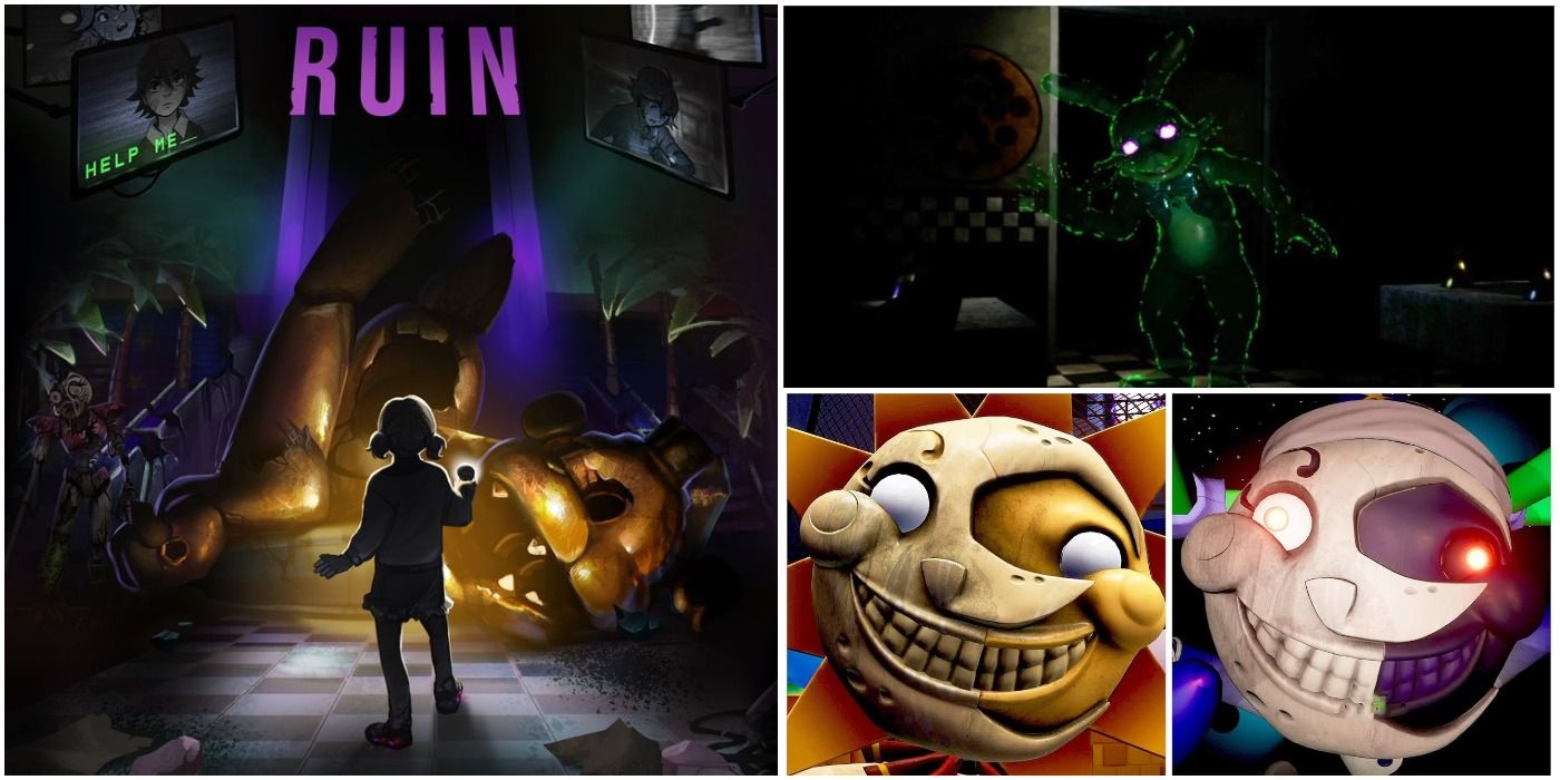 Can we talk about how good the FNAF Ruin designs are? There's not