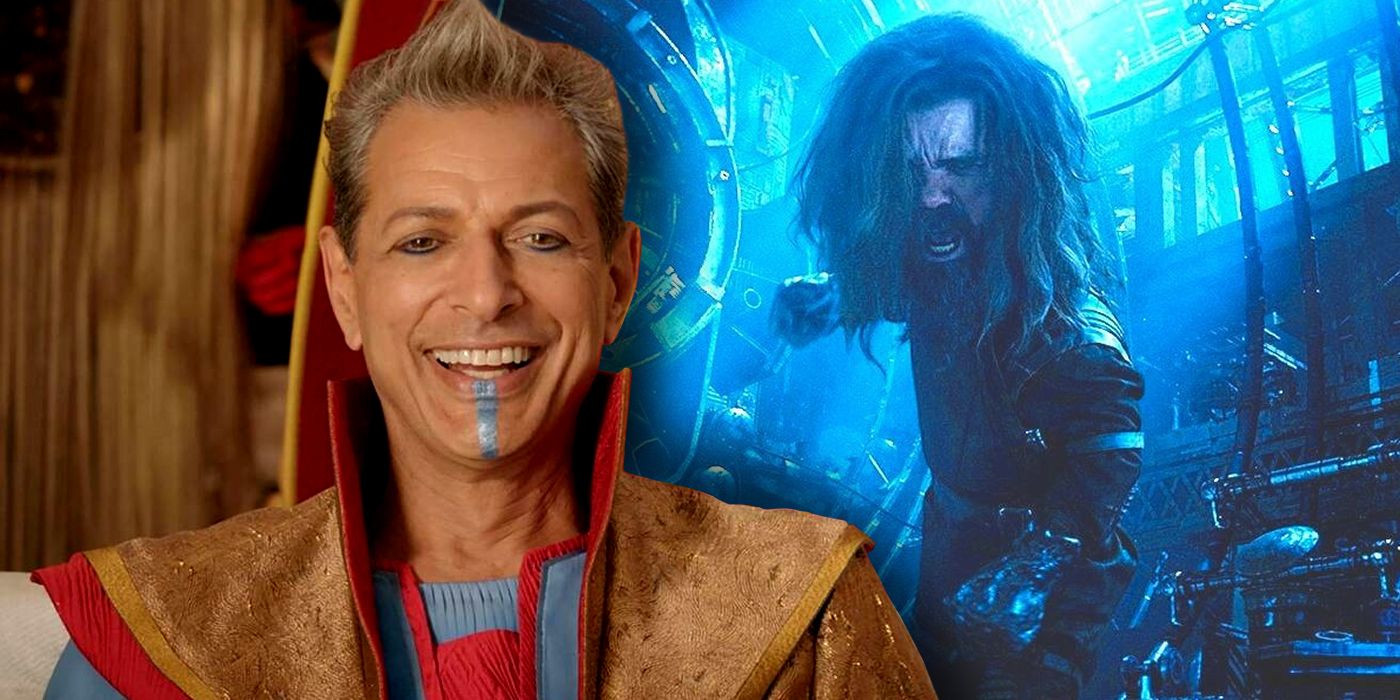 Thor Love and Thunder first look at deleted Grandmaster scene