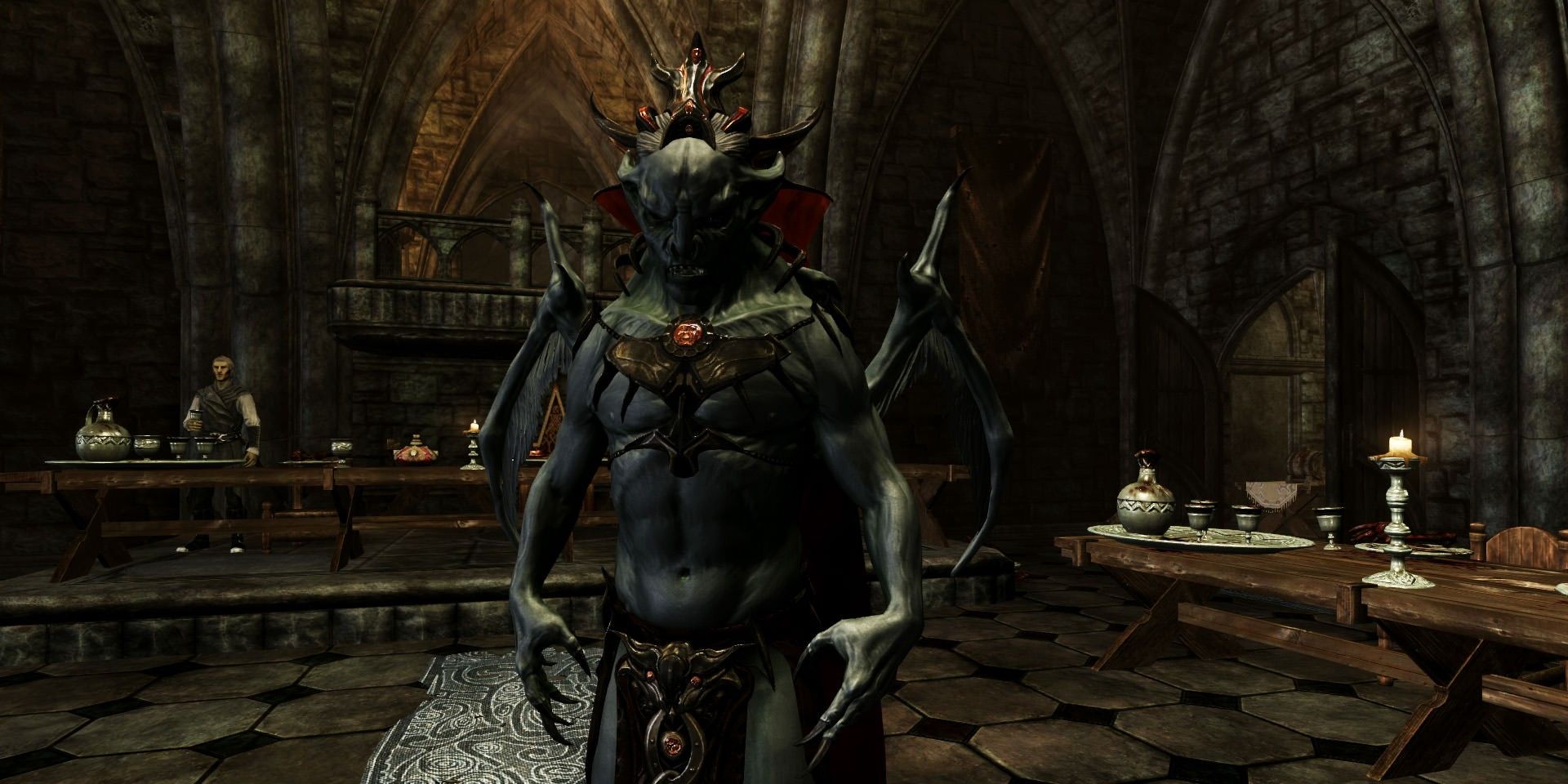 Lord Harkon, the final boss of The Elder Scrolls V: Skyrim - Dawnguard