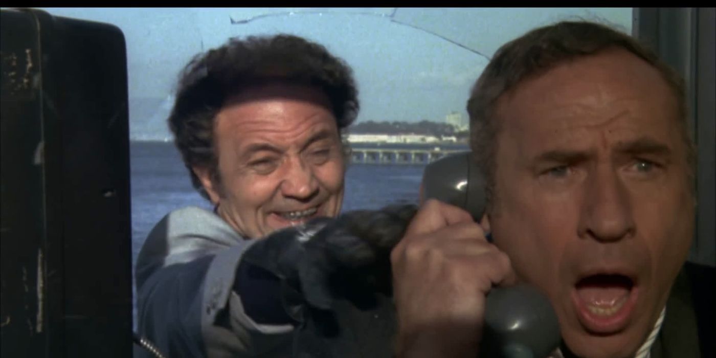 Mel Brooks' High Anxiety - The main characters laughing