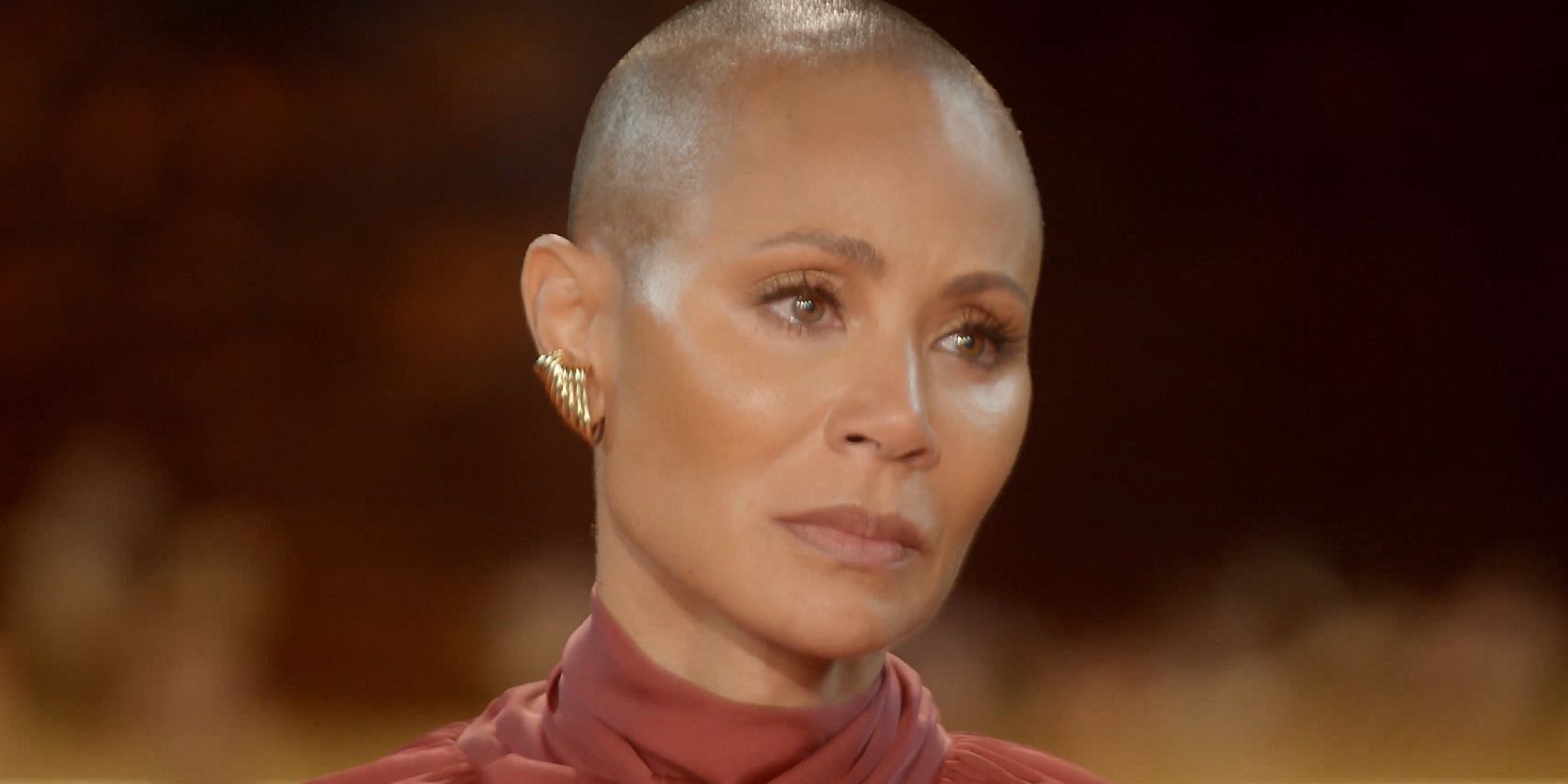 jada pinkett smith tears up during an episode of red table talk