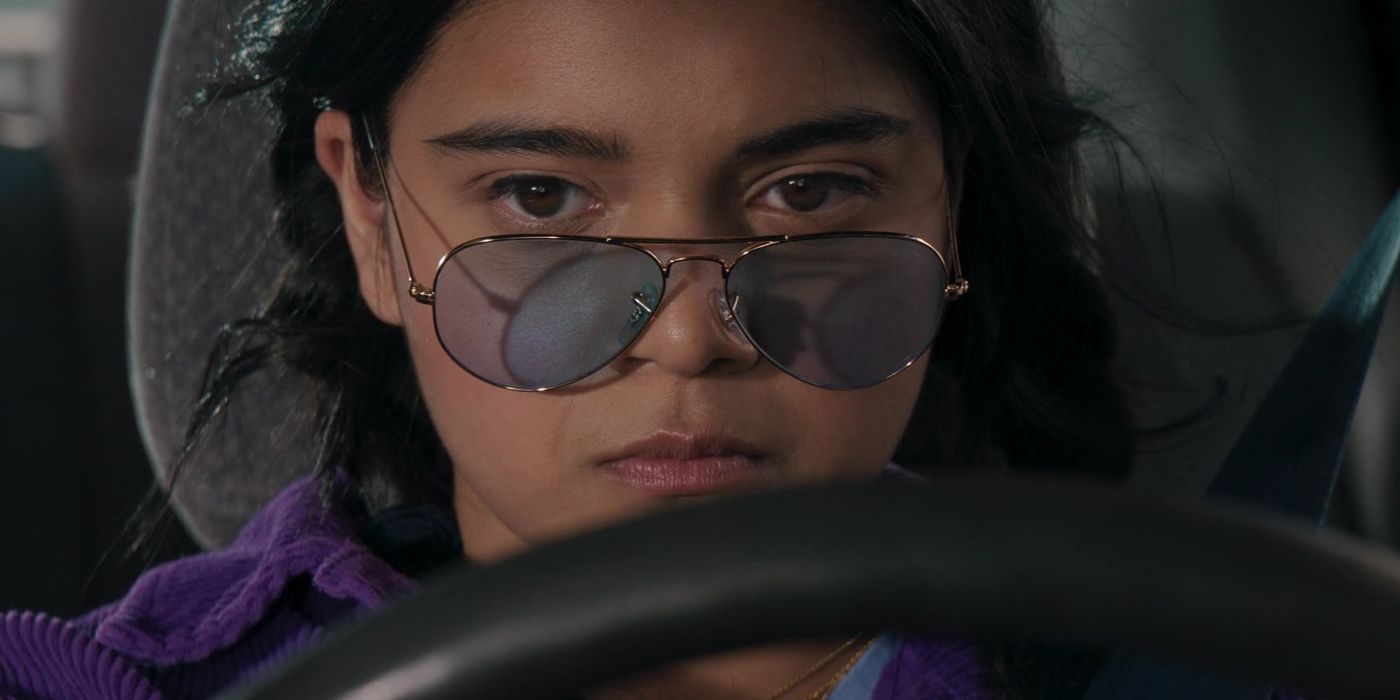 Kamala Khan driving exam in Ms. Marvel