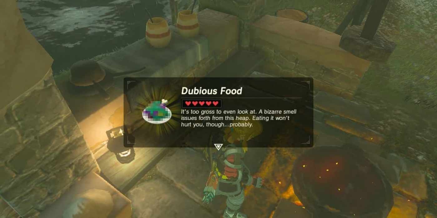 Dubious food botw