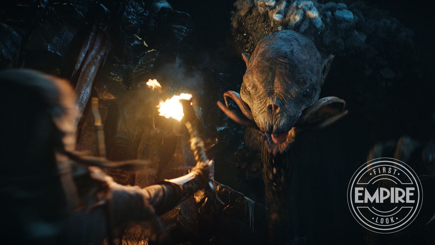 Prime Video's Lord of the Rings Debuts Snow Troll Image