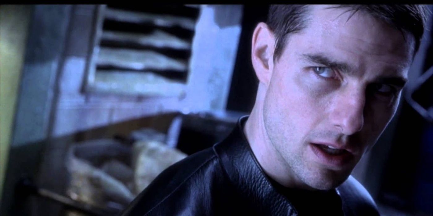 minority report - tom cruise stares off into the distance.