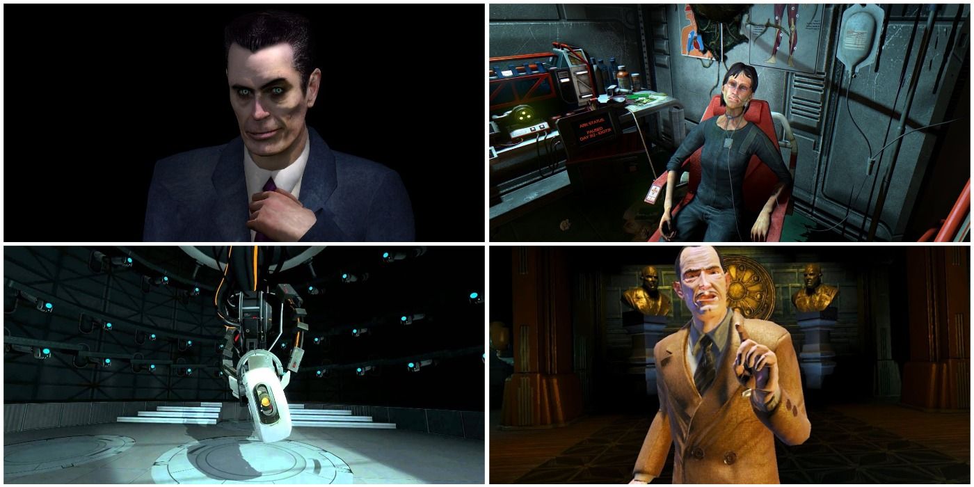 Several images from the article ranking the 10 best video game monologues