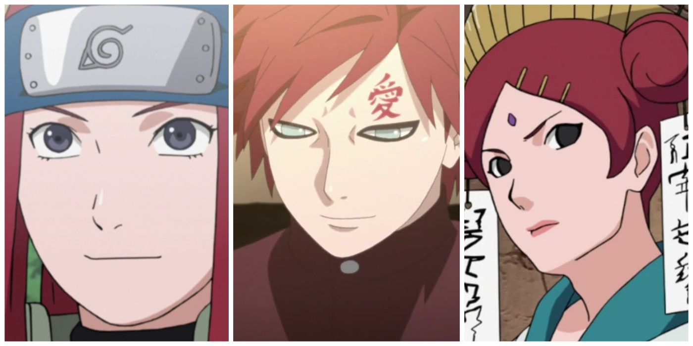 10 Best Naruto Characters With Red Hair