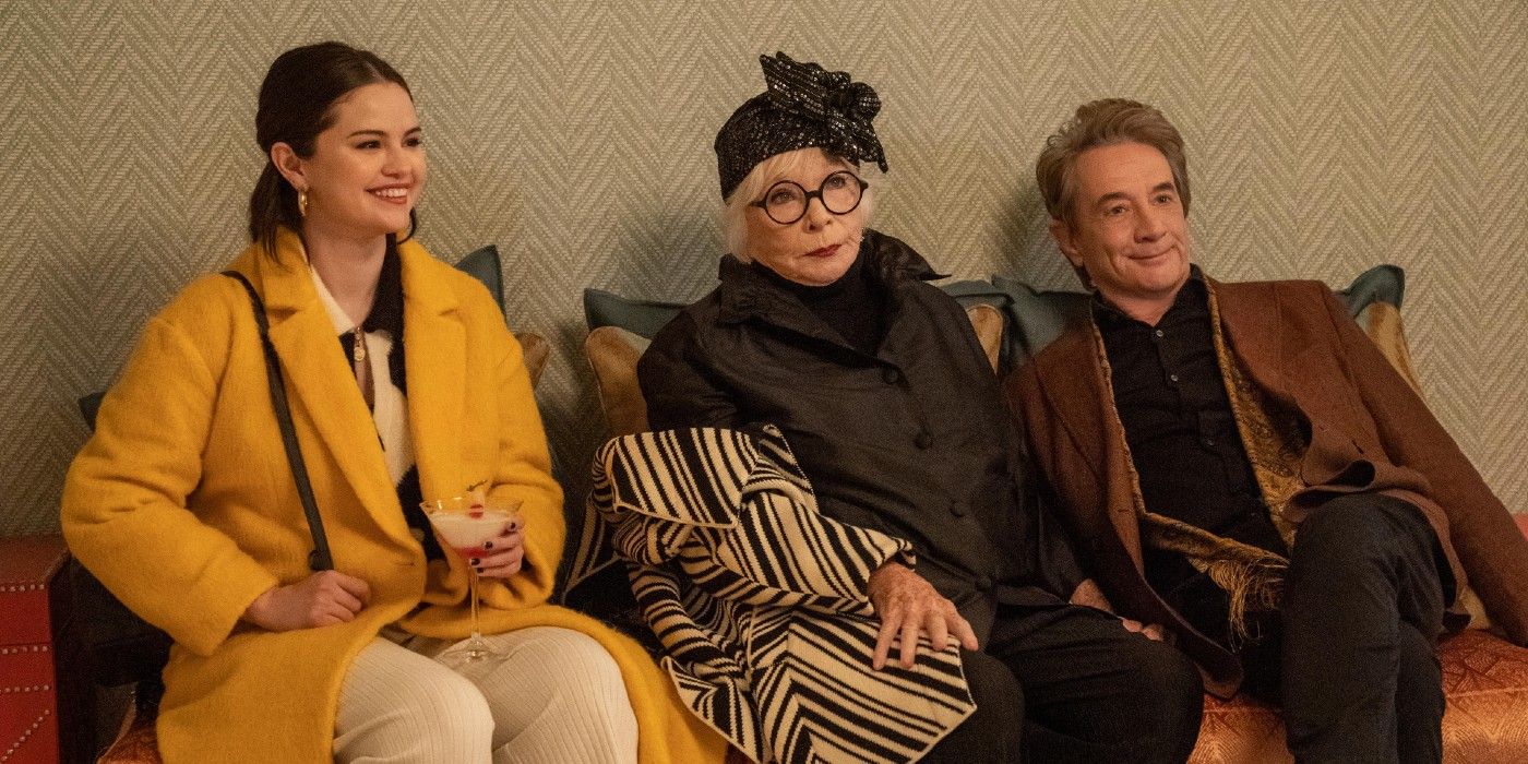 Selena Gomez, Shirley MacLaine e Martin Short em Only Murders in the Building