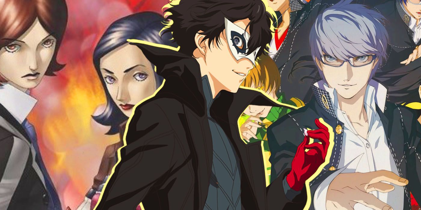 Collage of Persona characters