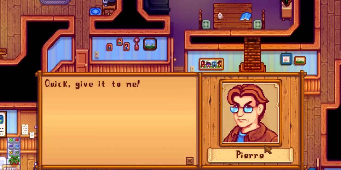 Por qué Pierre es el personaje más desagradable de Stardew Valley