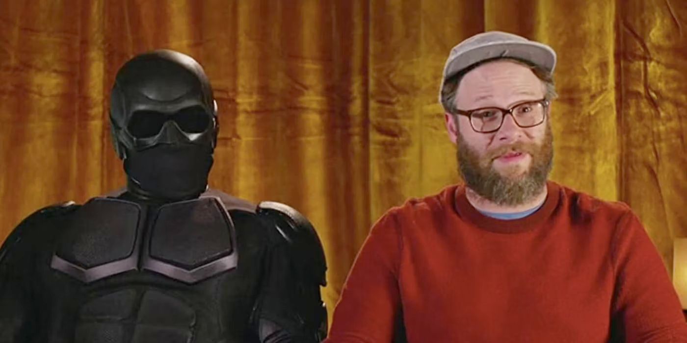 Seth Rogen sits down with Black Noir on the set of The Boys