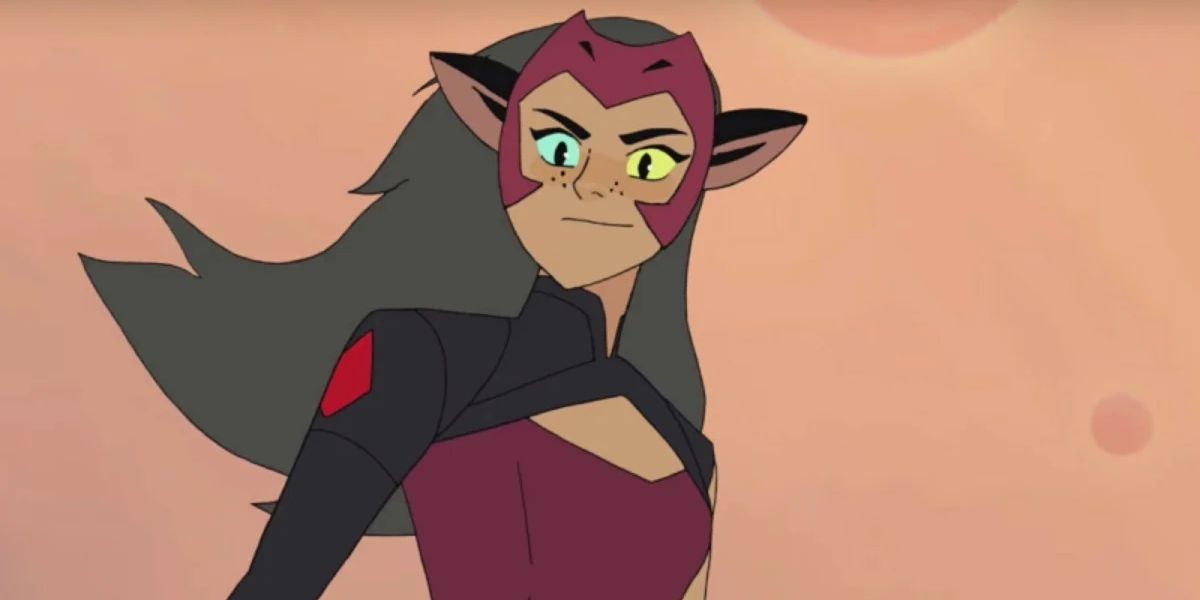 Catra smirks in She-Ra and the Princesses of Power