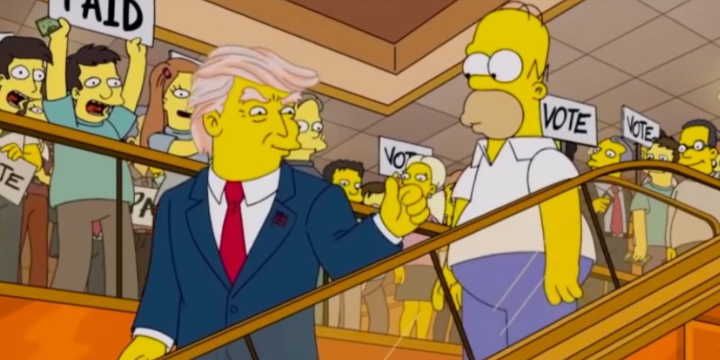 The Simpsons Predicting Trump's Presidency