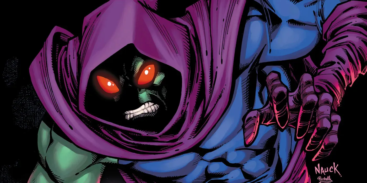 Marvel's Sleepwalker prepares to jump someone from the shadows in comics