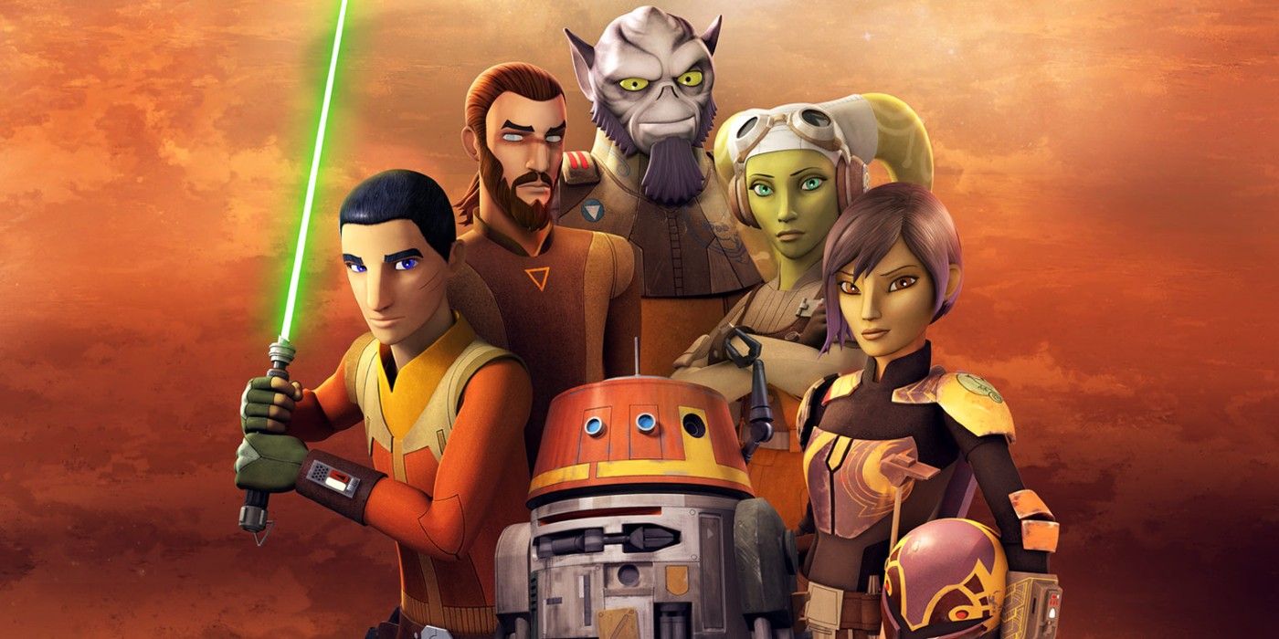 Crew of the Ghost from Star Wars Rebels