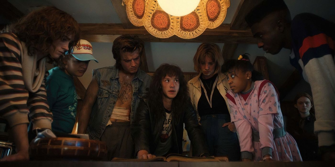 The group from Stranger Things 4 Vol. 2.