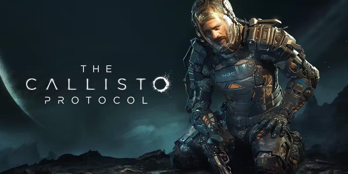 Jacob Lee is taking a rest out of exhaustion in his spacesuit on the cover of The Callisto Protocol