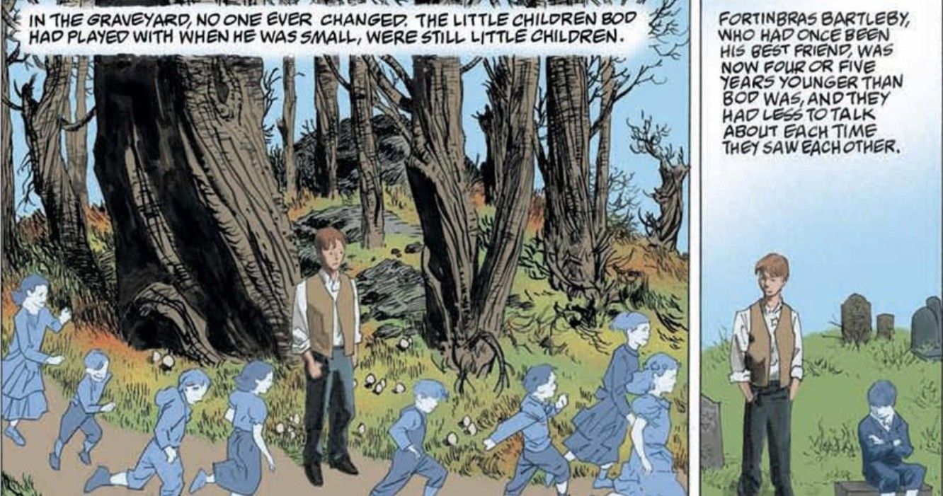 Neil Gaiman Graveyard Book Is About Moving On
