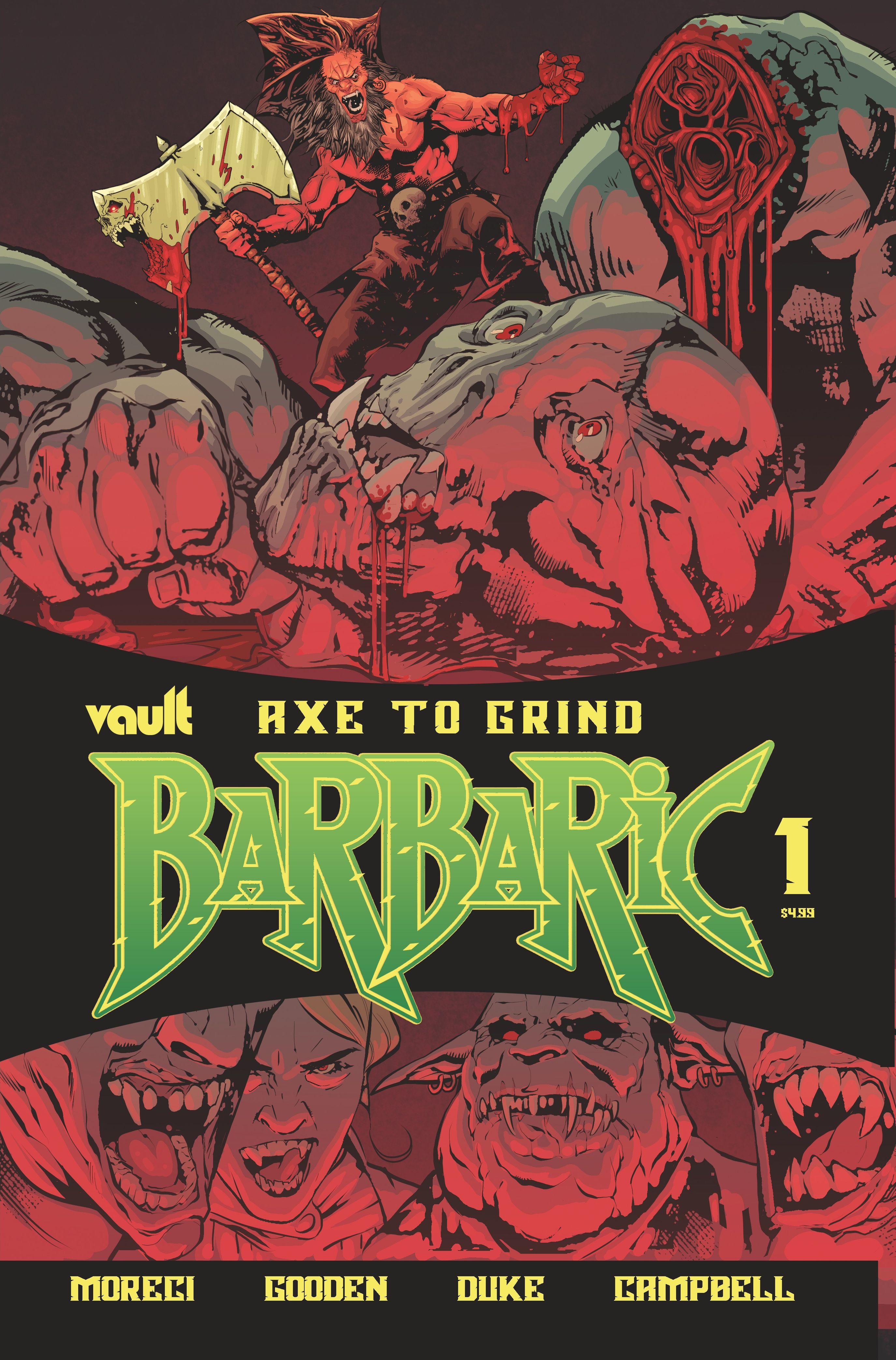 EXCLUSIVE: Michael Moreci’s Barbaric Returns for a New, Ultra-Bloody Series