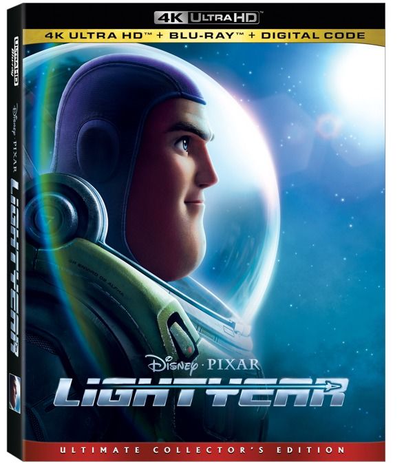 Pixar's Lightyear 4K UHD Cover
