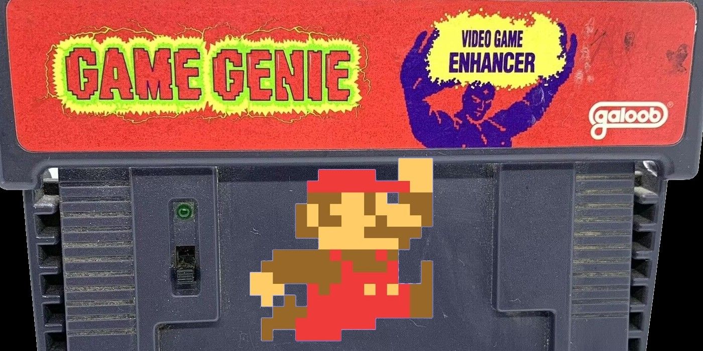 And 8-bit Mario and a Game Genie