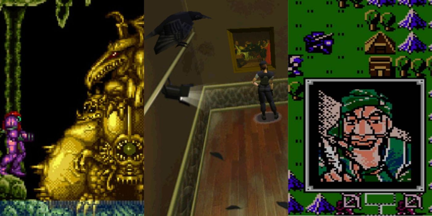 90s Game Franchises Changed Metroid Resident Evil Fire Emblem Trio Header