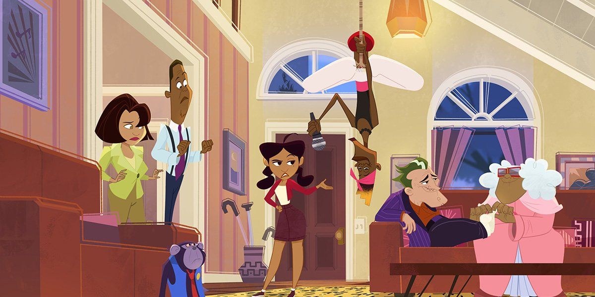 The Proud Family: Louder and Prouder Penny Trudy Oscar Suga Mama Bobby Papi