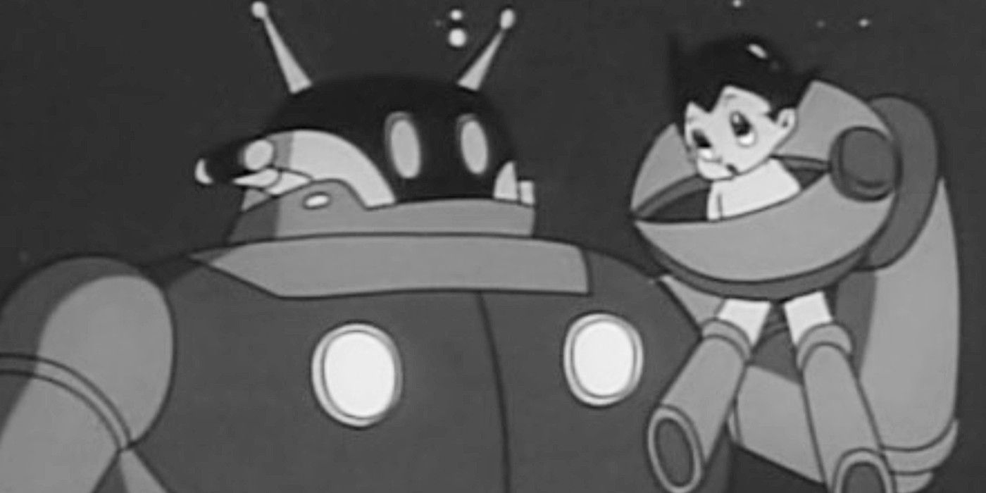 A Robot Captures Astro In Astro Boy
