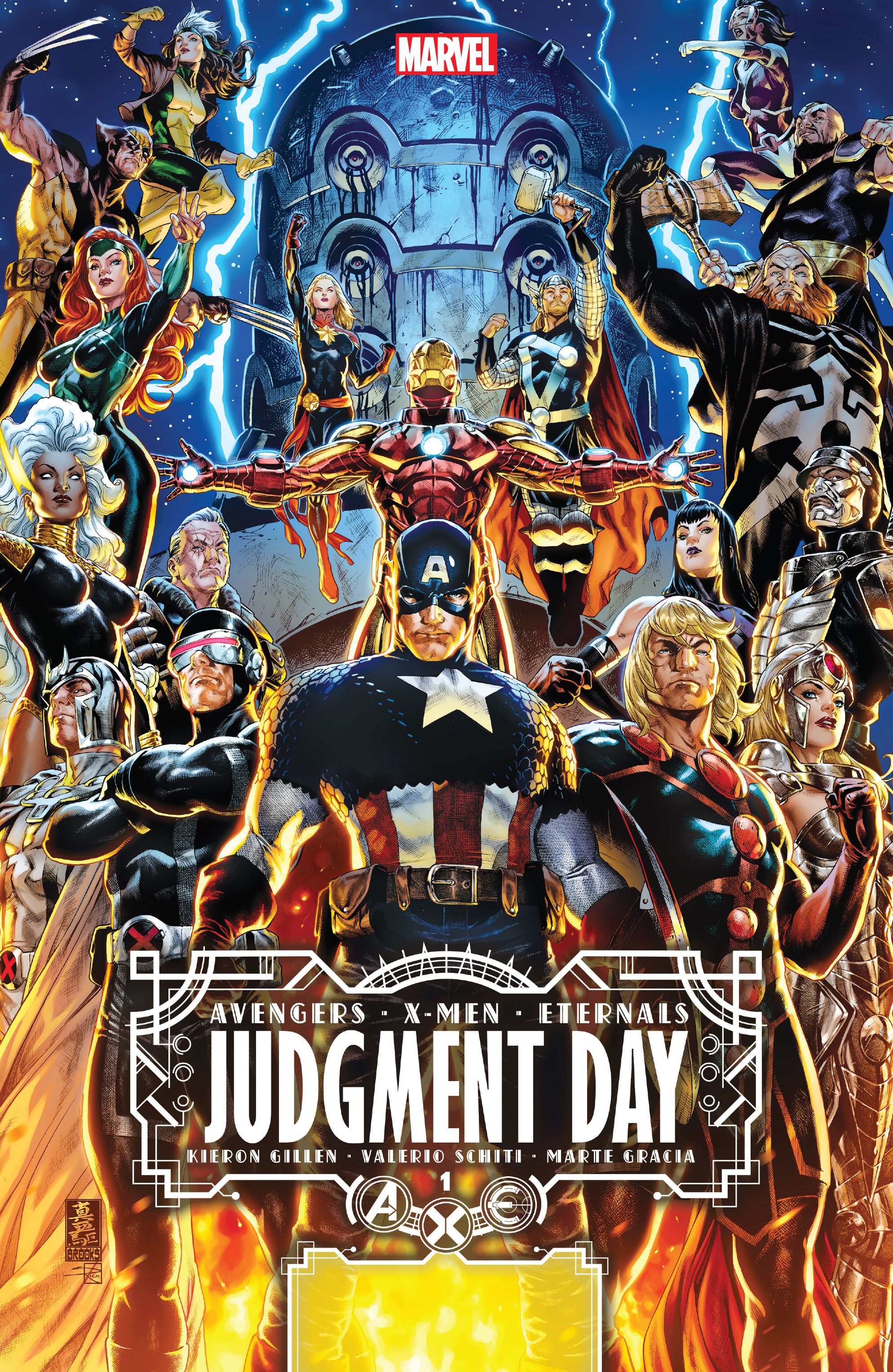 Cover of A.X.E. Judgment Day #1 