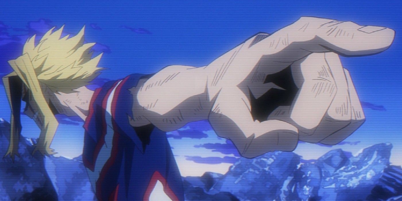 All Might Passes The Torch In My Hero Academia