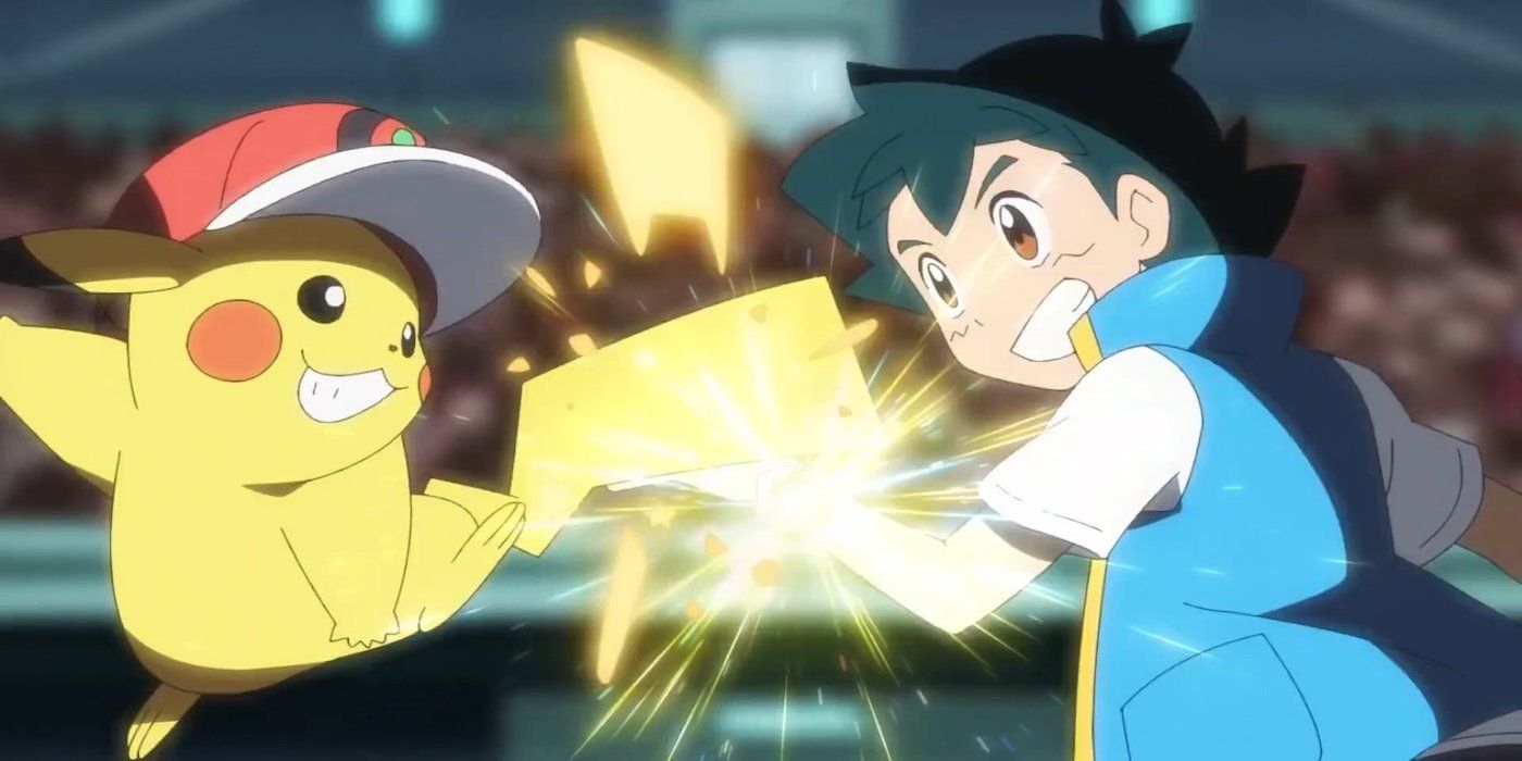 Ash and Pikachu use their Z-Move in Pokémon Journeys anime