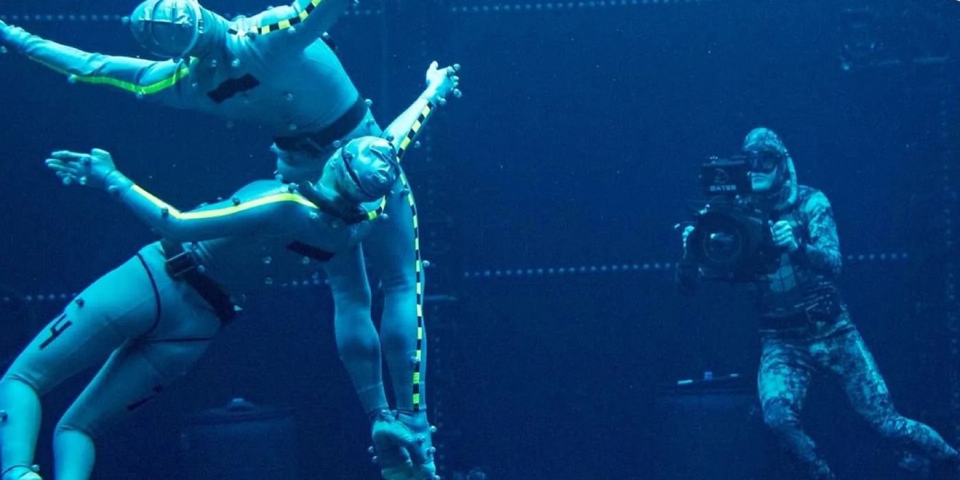 Avatar Official BTS Underwater Shooting