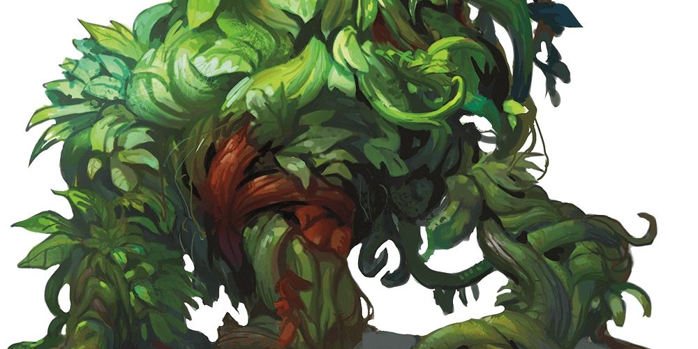 An Awakened Shrub plant in Dungeons & Dragons