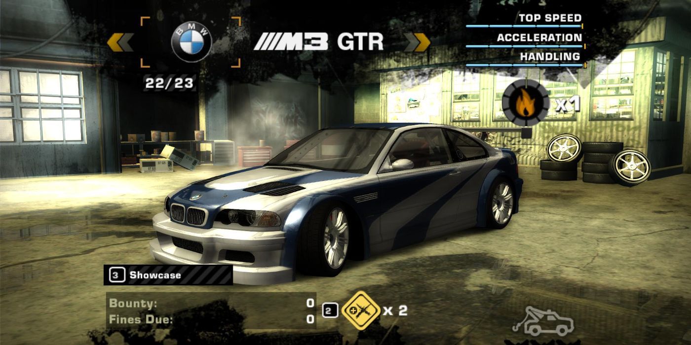 BMW M3 from Need For Speed: Most Wanted.