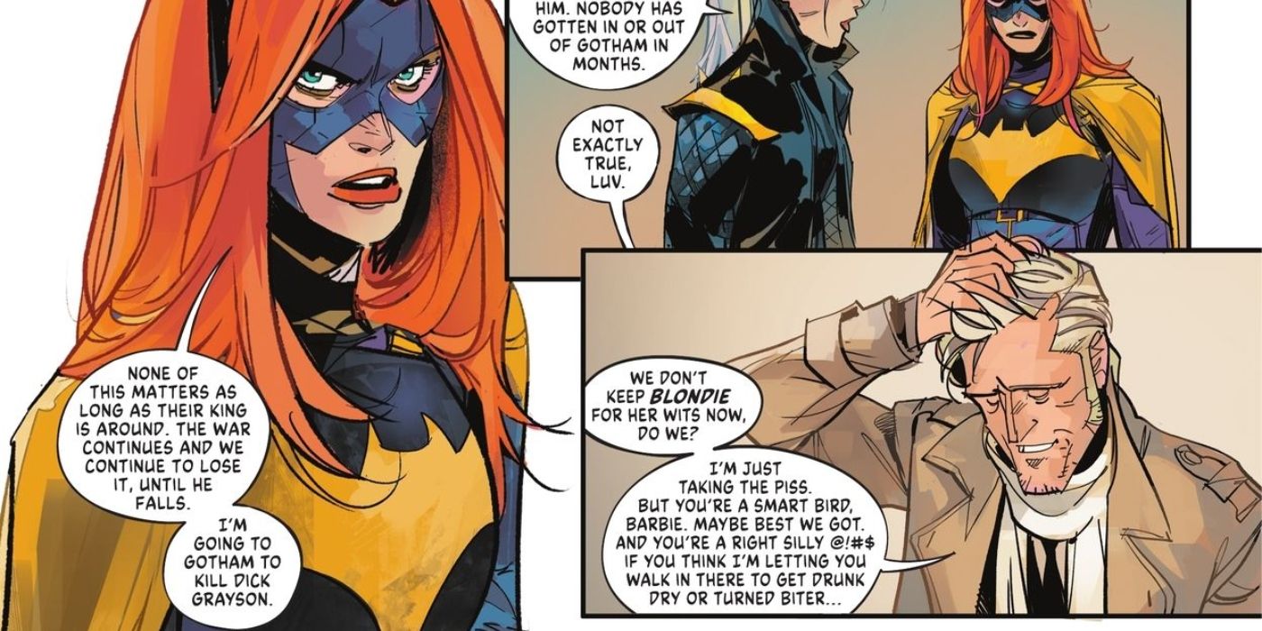 Batgirl Wants to Kill Nightwing