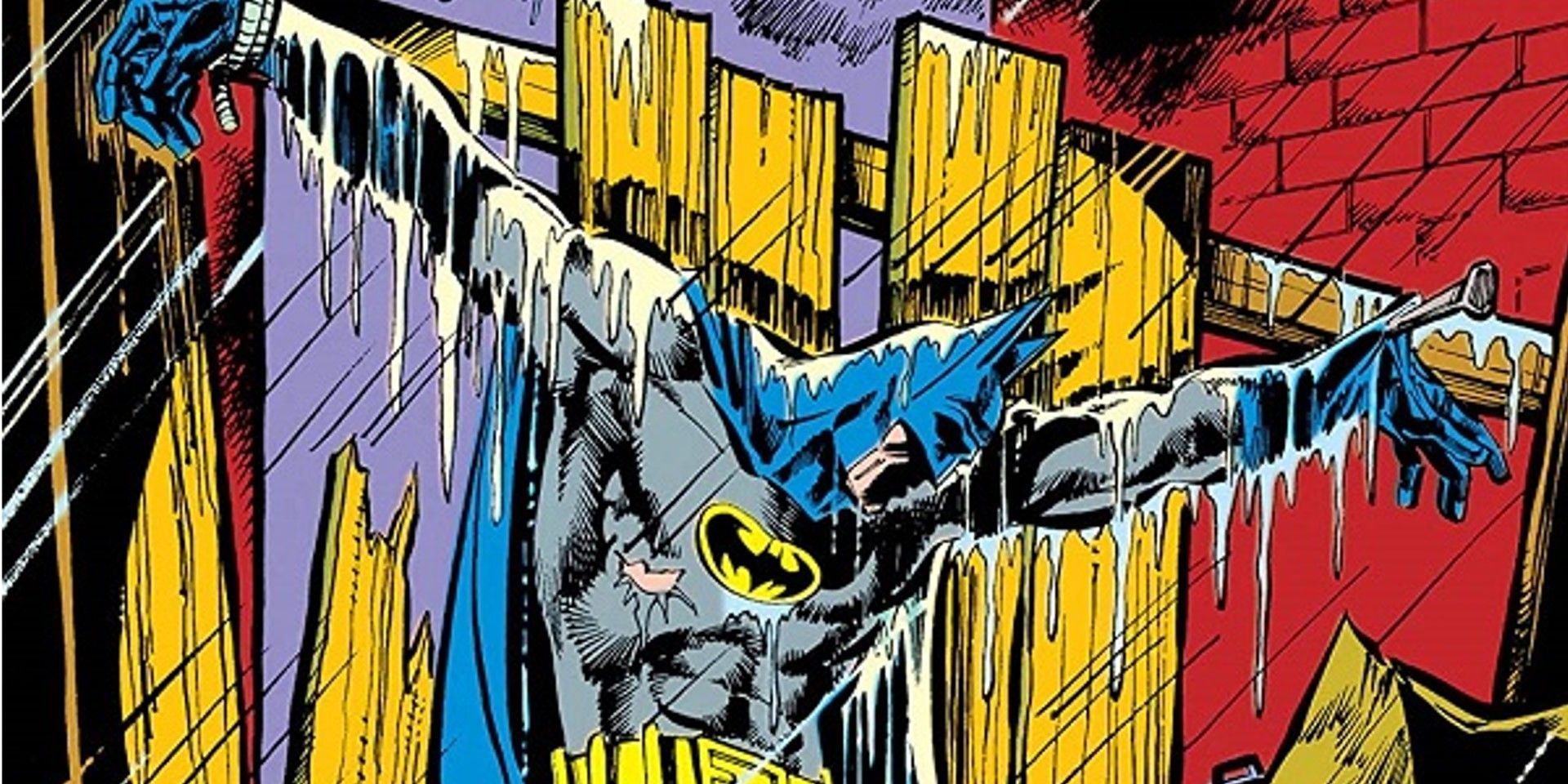Batman's Death on the Crucifix from DC Comics