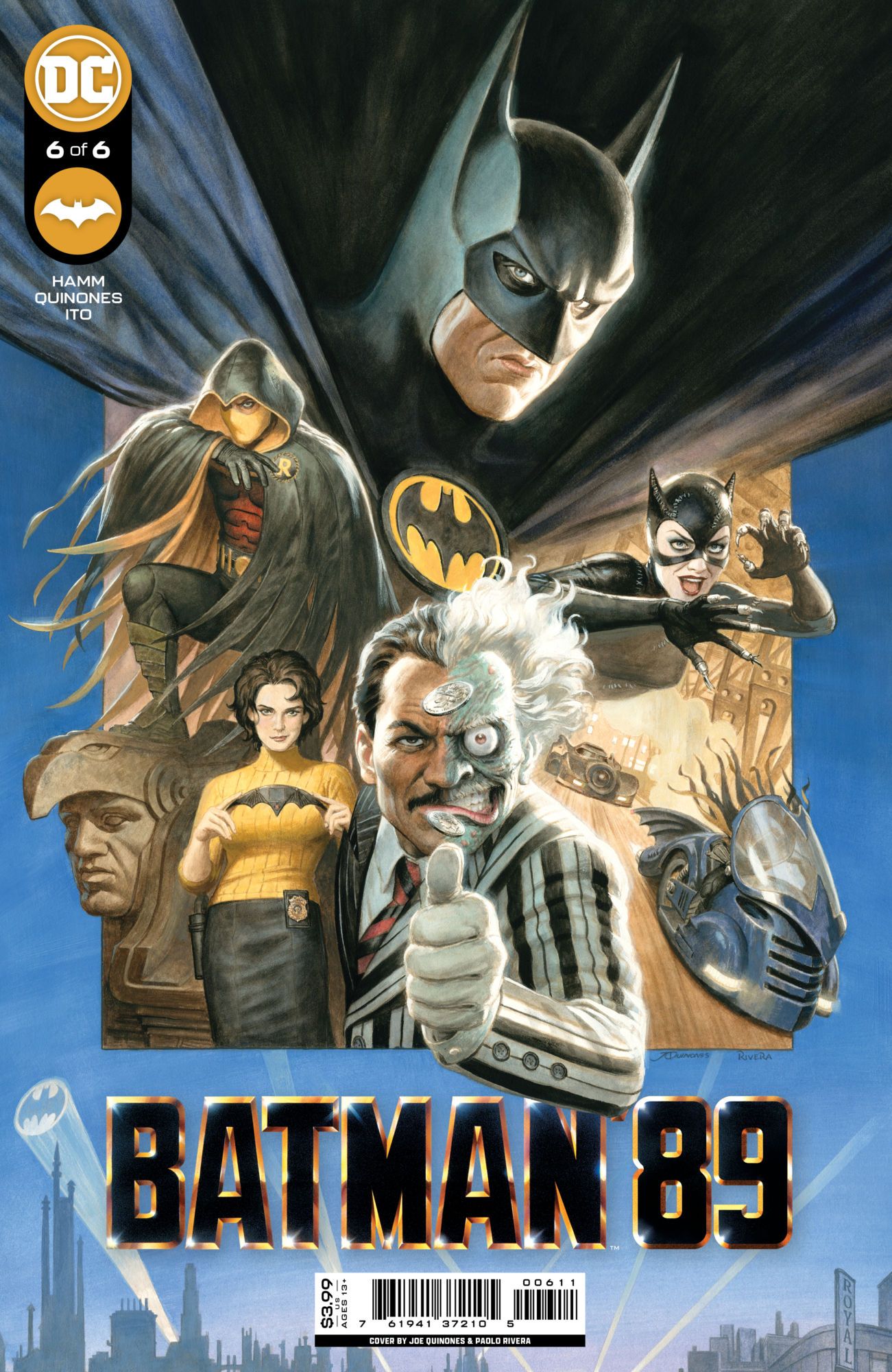 Batman '89 #6 cover