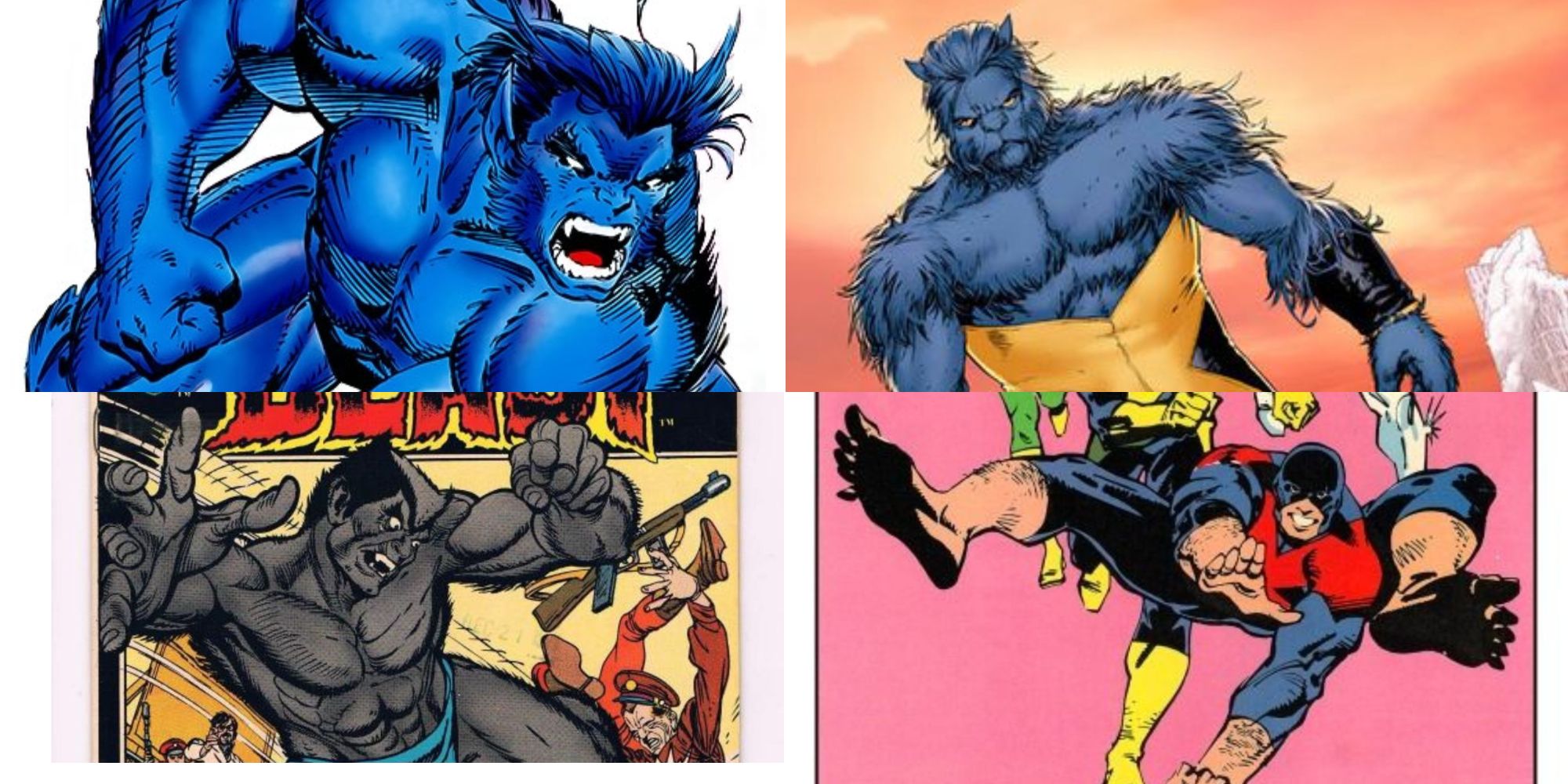 X Men Beast s 10 Best Costumes in the Comics Ranked