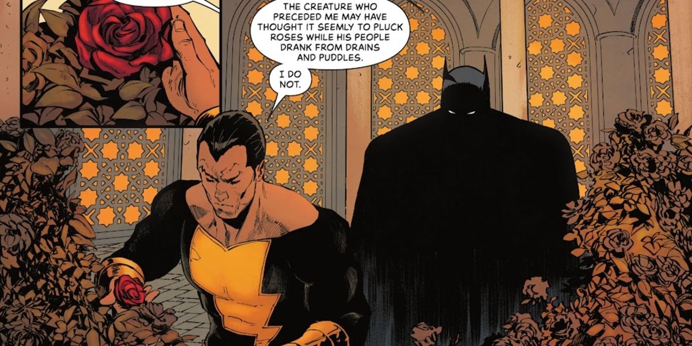 Black Adam Without His Powers Can Still Go Toe-to-Toe With Batman