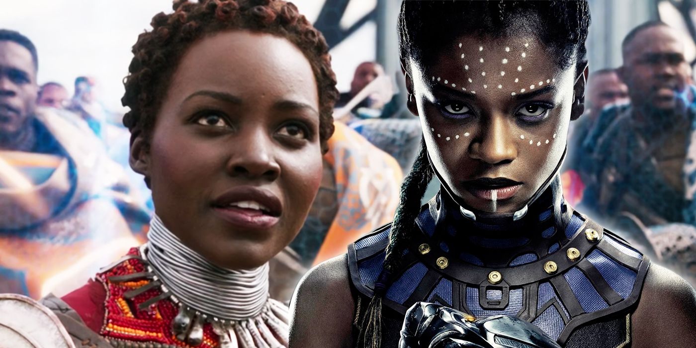 Shuri and Nakia from Black Panther 
